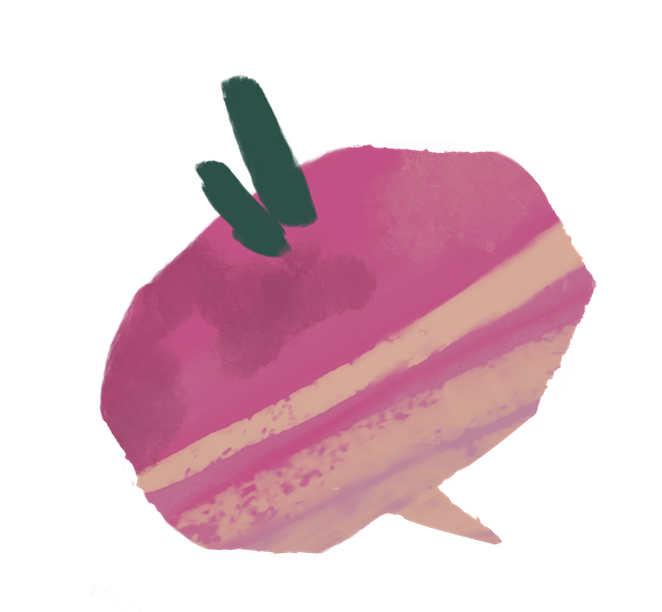 fresh and fruity illustration of swede turnip